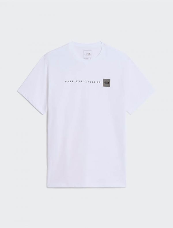 T-shirt manica corta The North Face - white