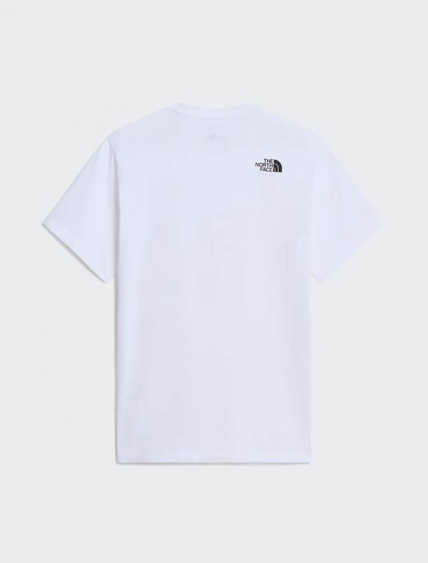 T-shirt manica corta The North Face - white
