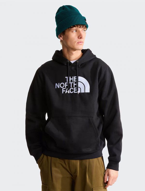 Maglia in felpa cappuccio The North Face - black