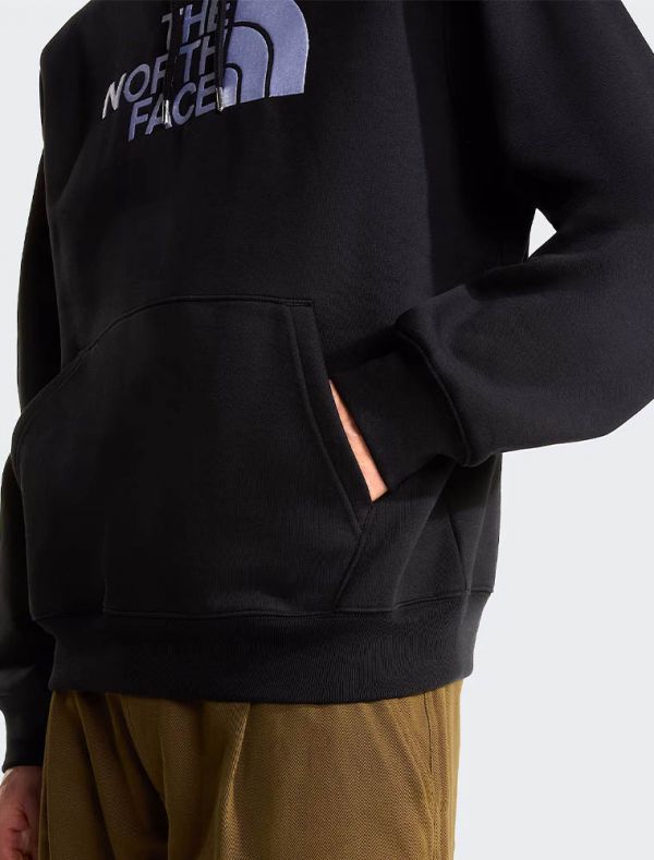 Maglia in felpa cappuccio The North Face - black