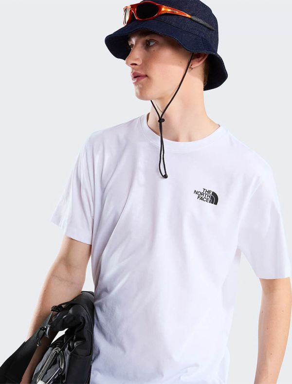 T-shirt manica corta The North Face - white