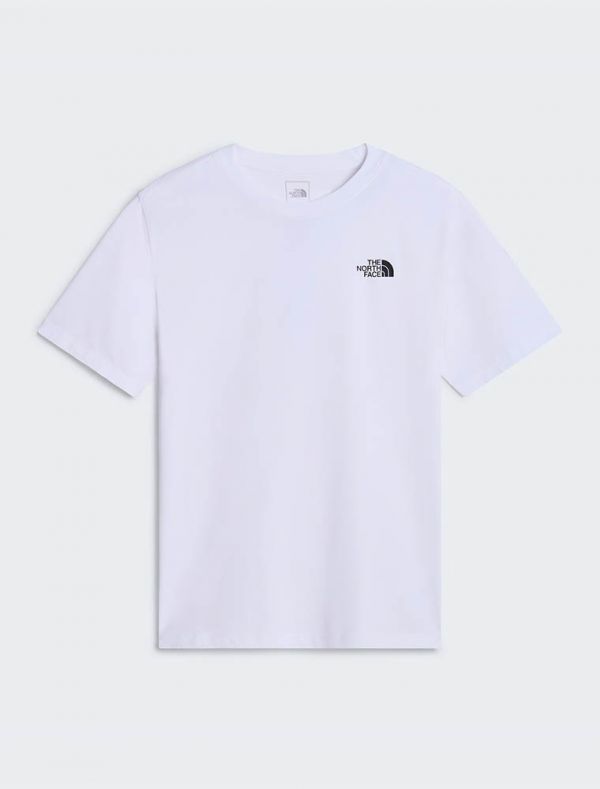 T-shirt manica corta The North Face - white