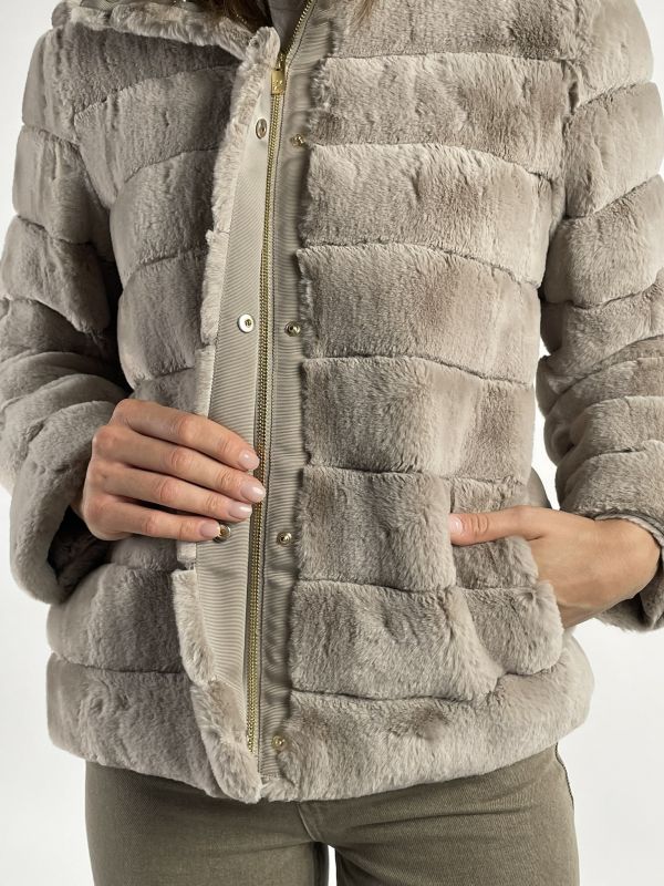 Giaccone ecopelliccia Emme - cacha'