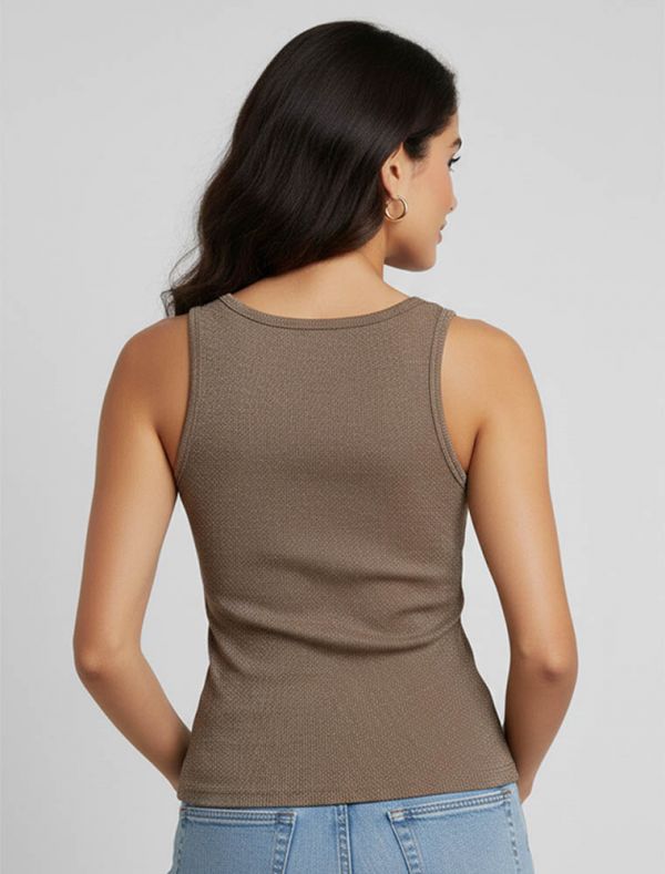 Canotta Susy Mix - cioccolato