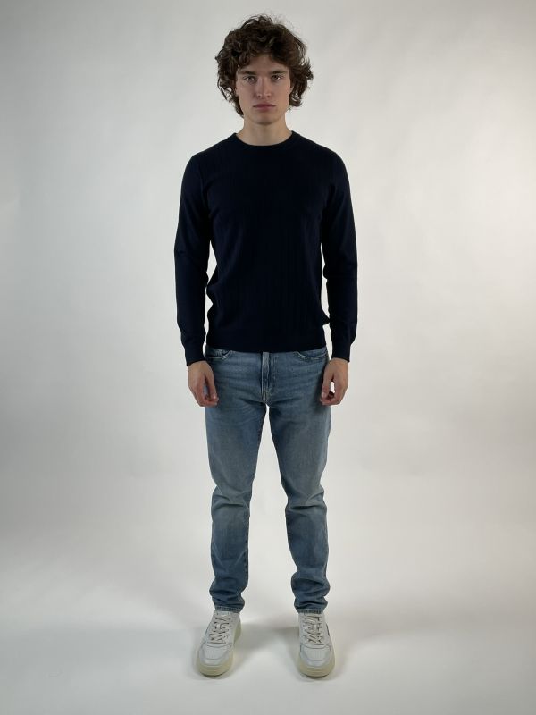 Maglia manica lunga Antony Morato - blu marine