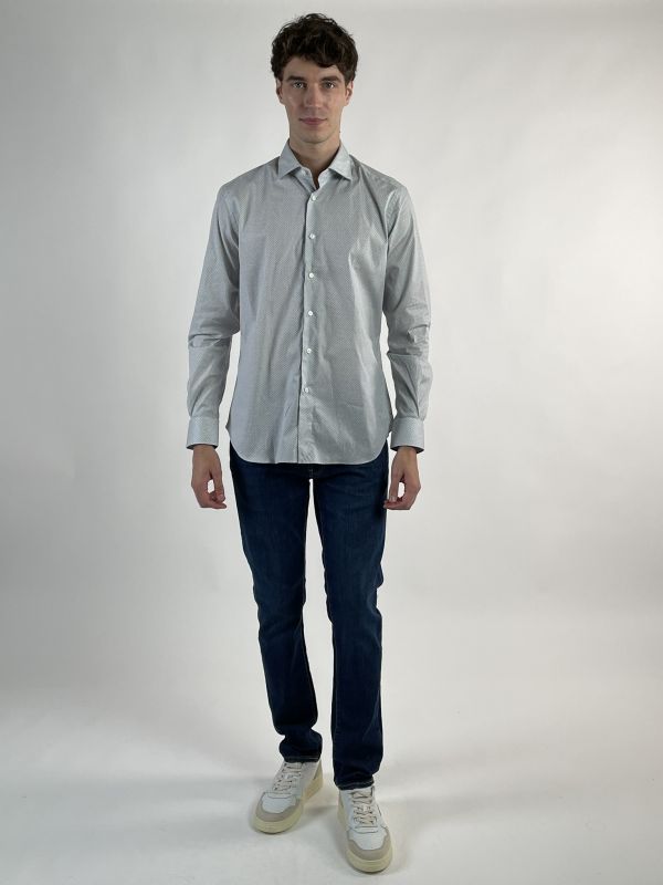 Camicia manica lunga Xacus - bianco