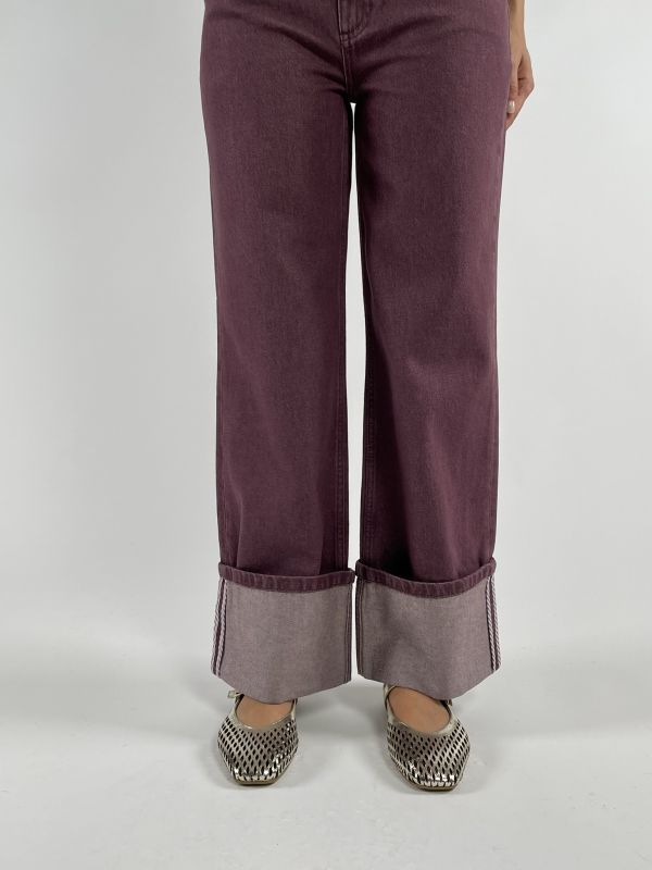 Pantalone jeans Iblues - malva