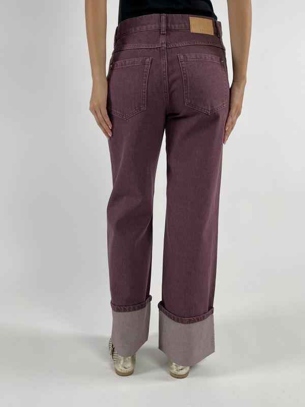 Pantalone jeans Iblues - malva