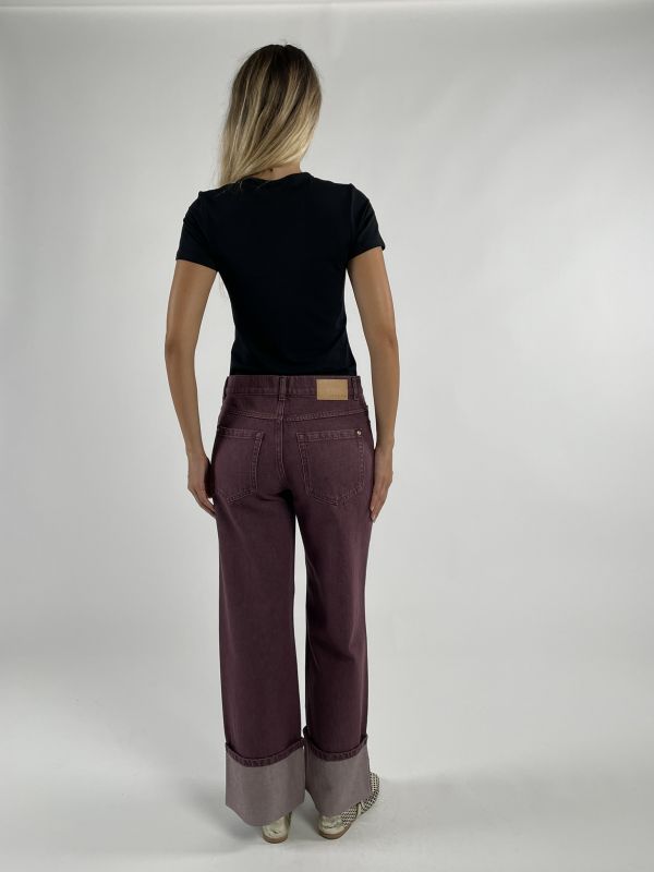 Pantalone jeans Iblues - malva
