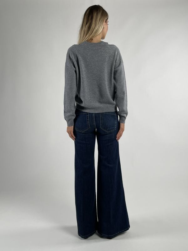 Maglia manica lunga Iblues - grey melange
