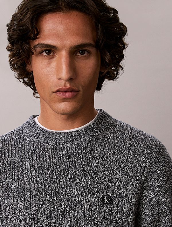 Maglia manica lunga Calvin Klein - blu