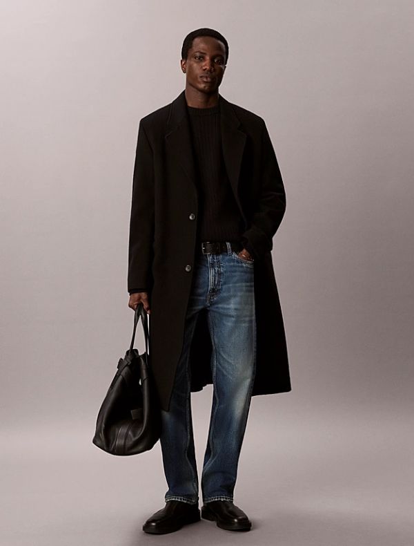 Maglia manica lunga Calvin Klein - black