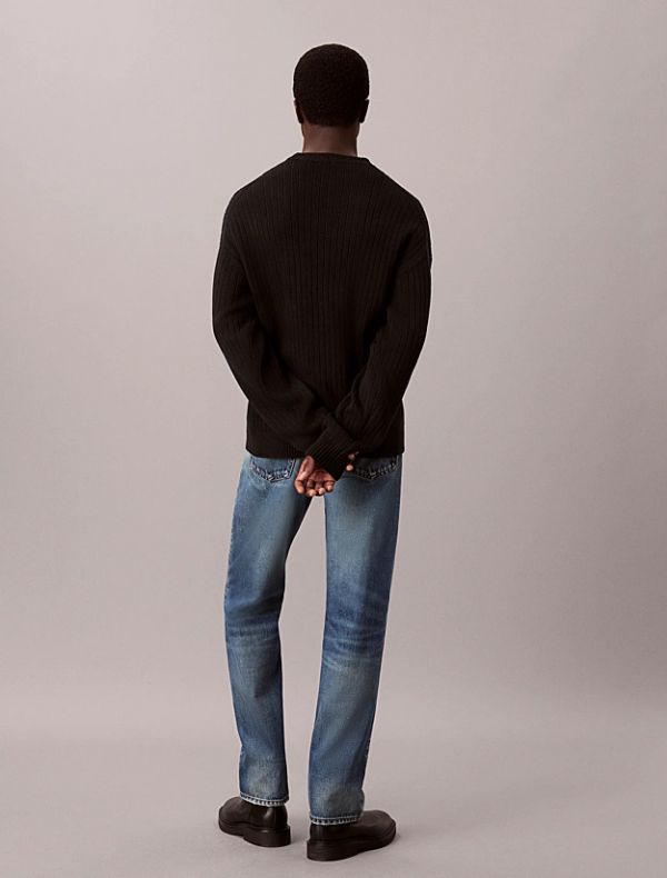 Maglia manica lunga Calvin Klein - black