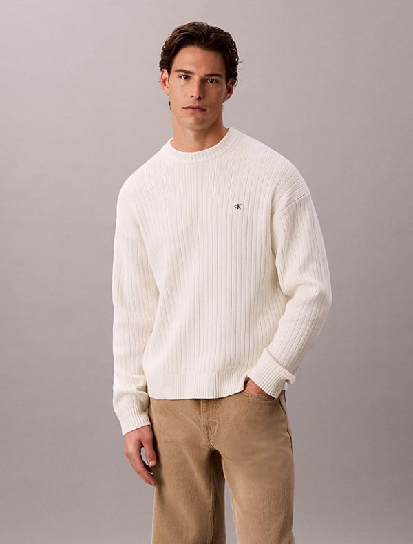 Maglia manica lunga Calvin Klein - tofu