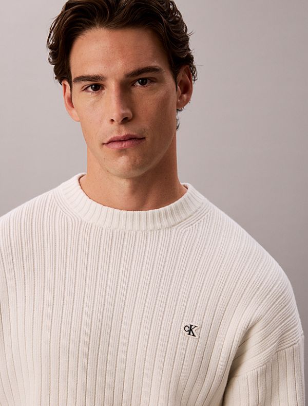 Maglia manica lunga Calvin Klein - tofu