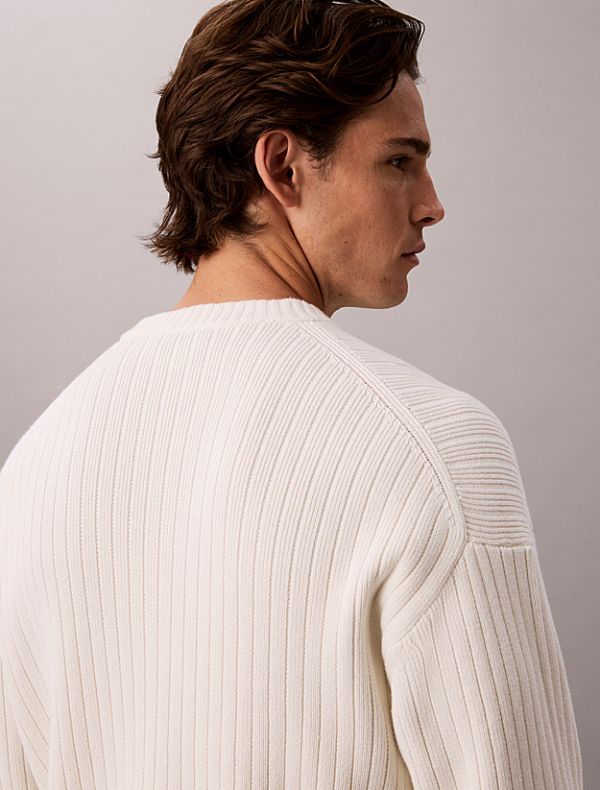 Maglia manica lunga Calvin Klein - tofu