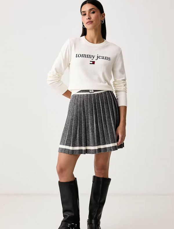 Pullover manica lunga Tommy Jeans - blu
