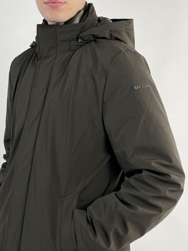 Giaccone Geox - olive night