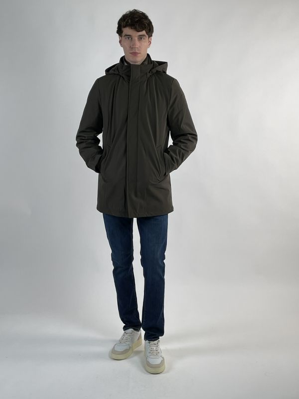 Giaccone Geox - olive night