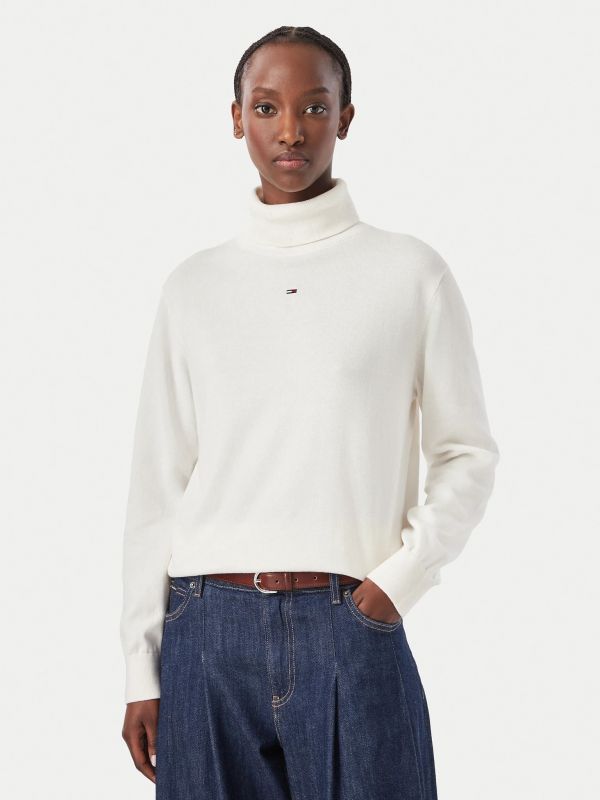 Dolcevita Tommy Jeans - bianco