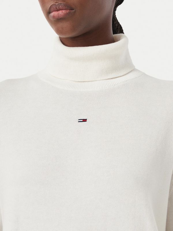 Dolcevita Tommy Jeans - bianco