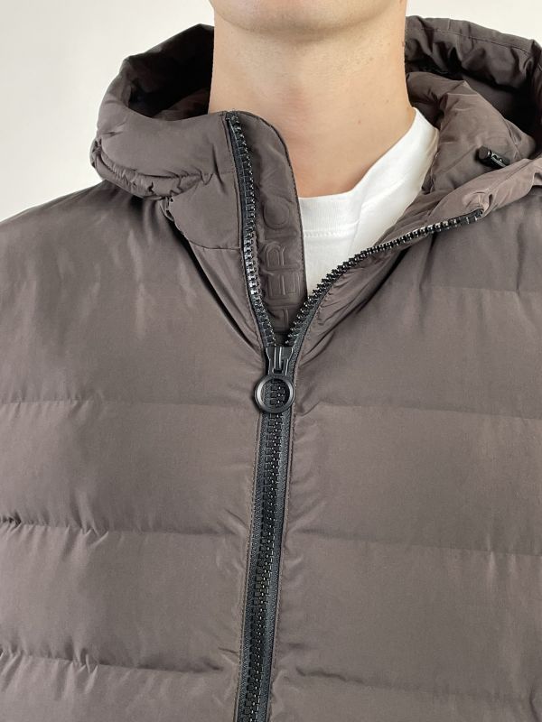 Giaccone imbottito Geox - marrone