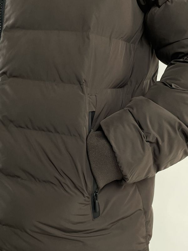 Giaccone imbottito Geox - marrone