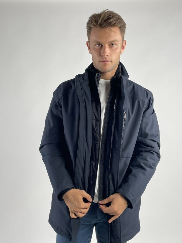 Giaccone Bugatti - navy