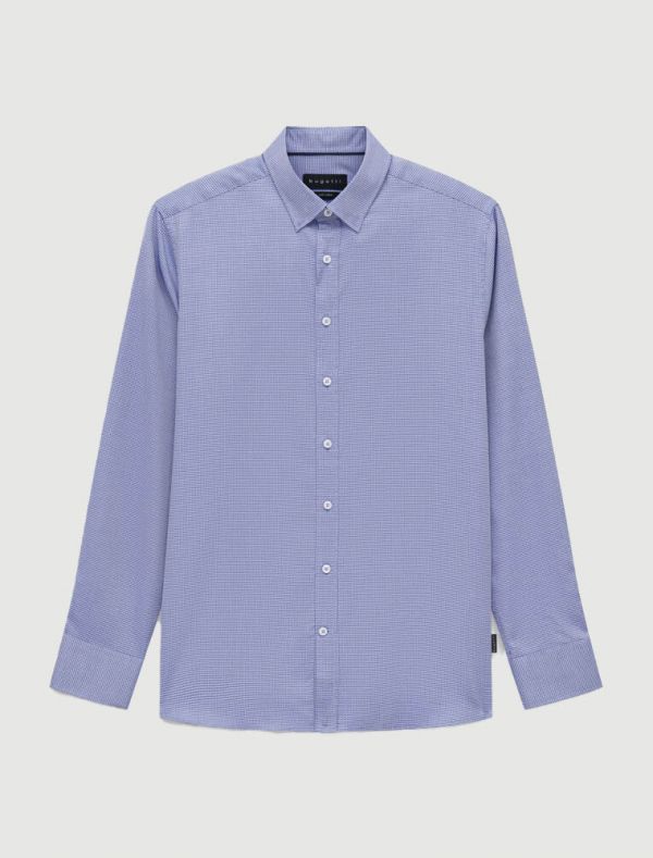 Camicia manica lunga casual Bugatti - blu