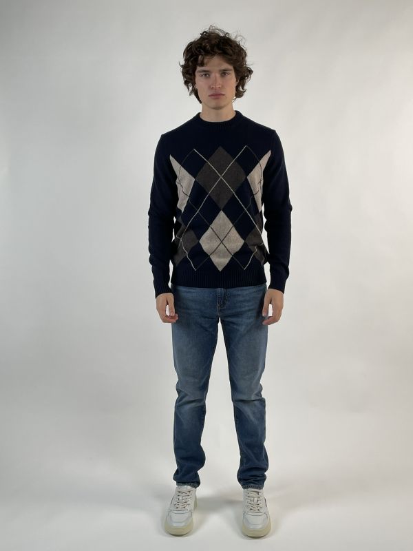 Maglia manica lunga Bugatti - blu