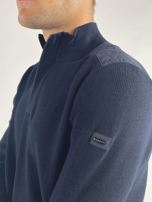 Lupetto zip Bugatti - blu