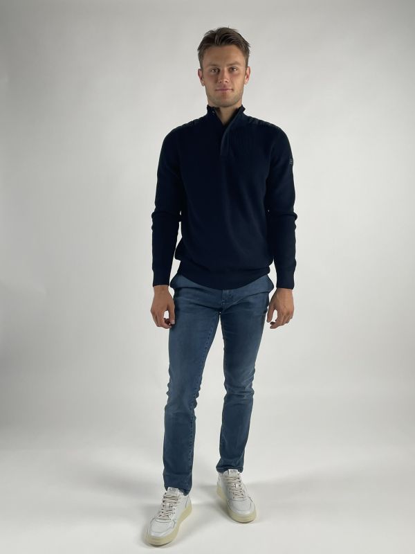 Lupetto zip Bugatti - blu