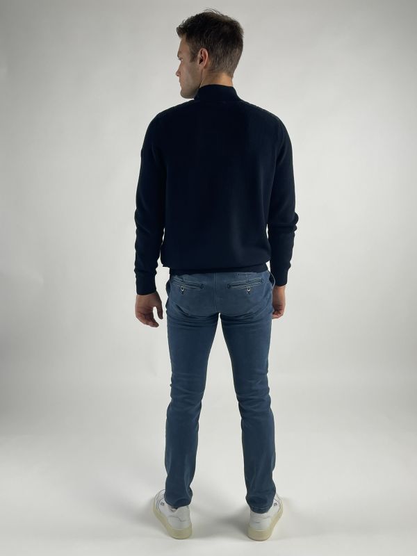 Lupetto zip Bugatti - blu