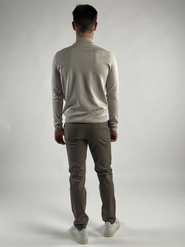 Pantalone casual Seinse - fango