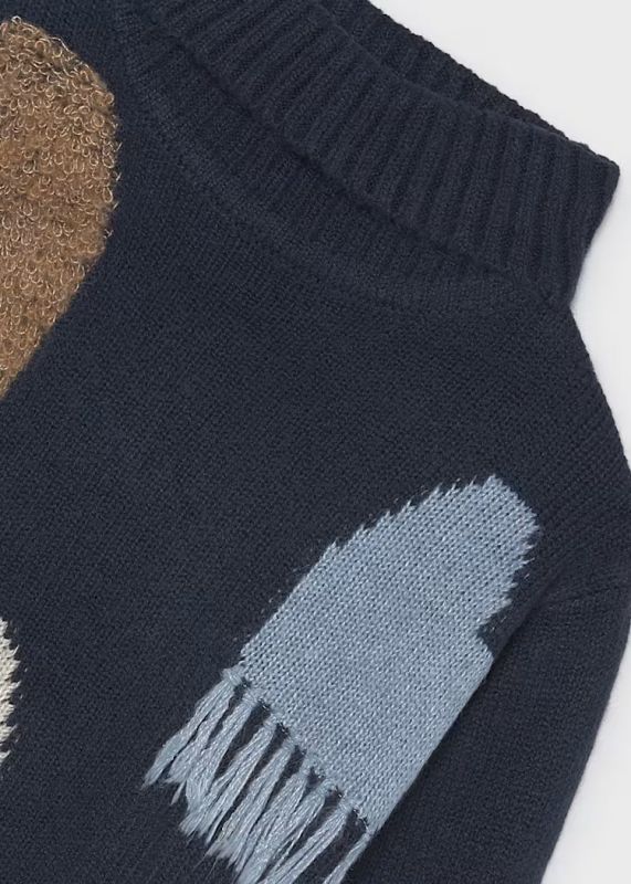 Pullover manica lunga Mayoral - acciaio