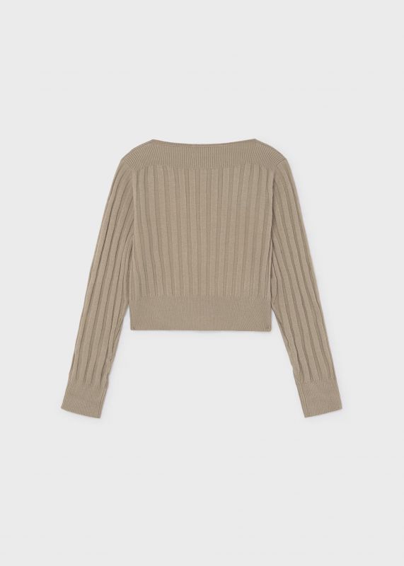 Maglia manica lunga Mayoral - nocciola