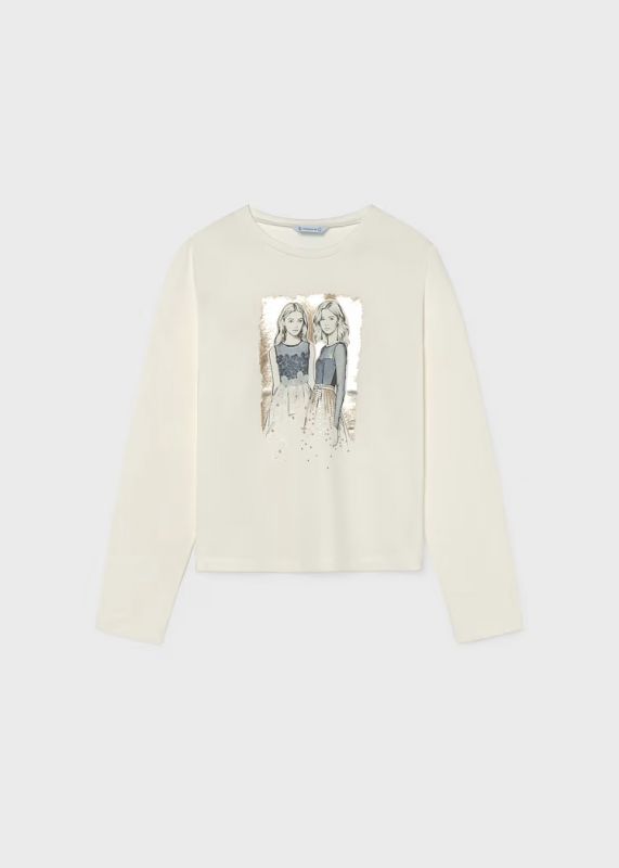 T-shirt Mayoral - panna