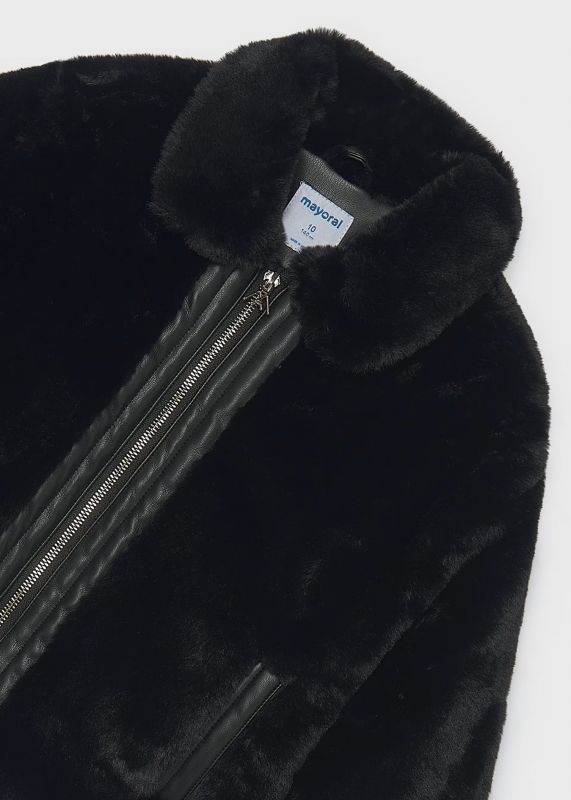 Pelliccia eco Mayoral - nero