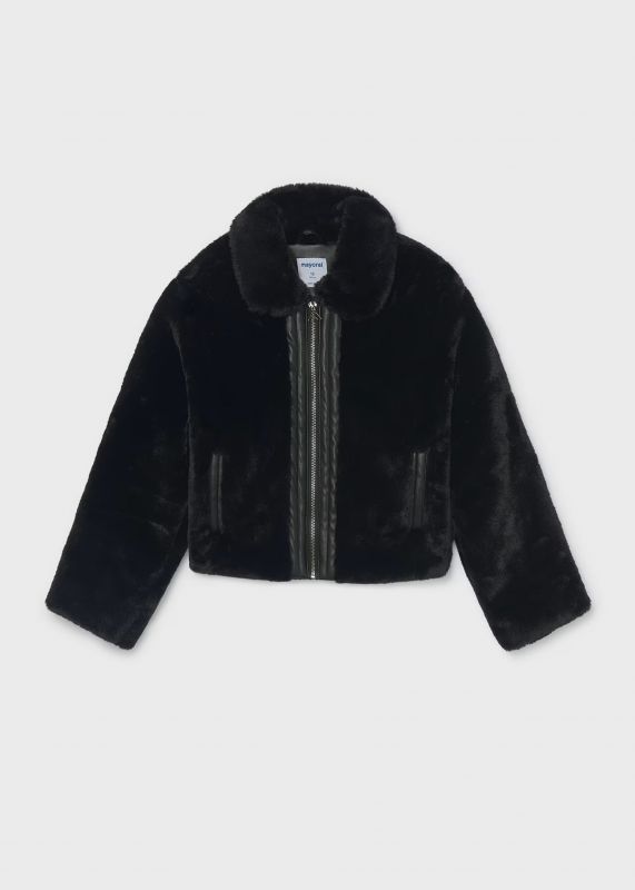 Pelliccia eco Mayoral - nero