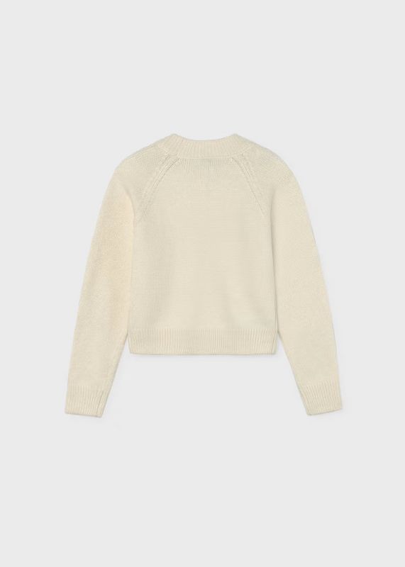 Pullover manica lunga Mayoral - crema