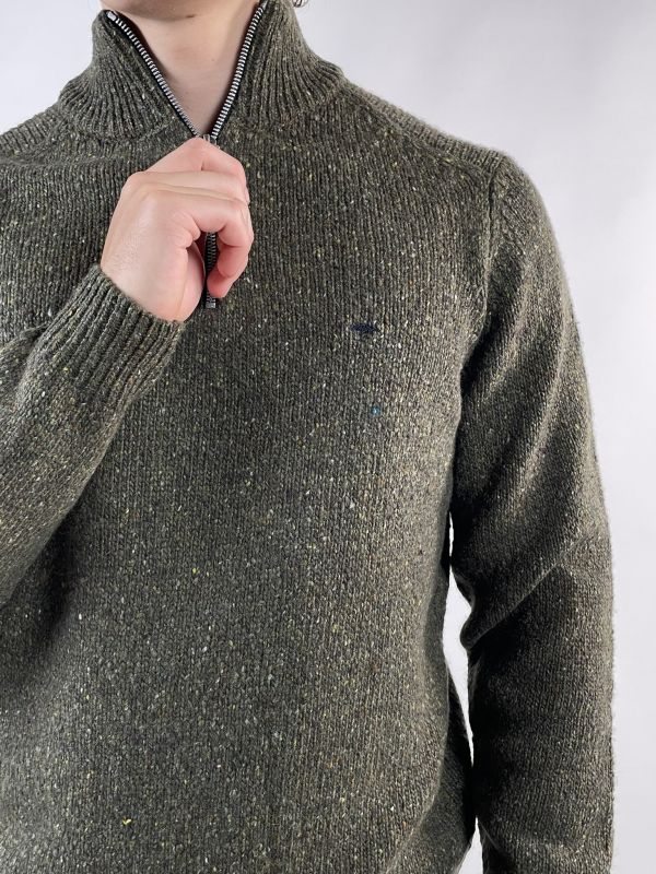 Lupetto zip Fynch-hatton - cipresso