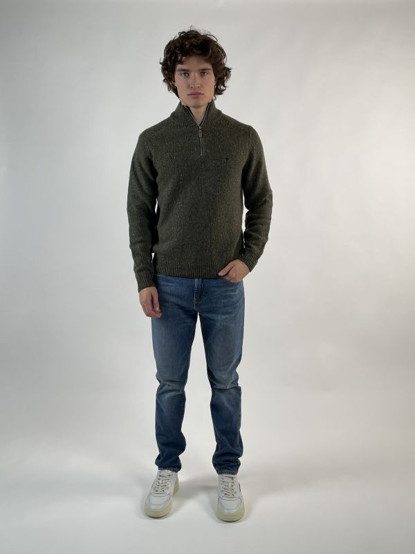 Lupetto zip Fynch-hatton - cipresso