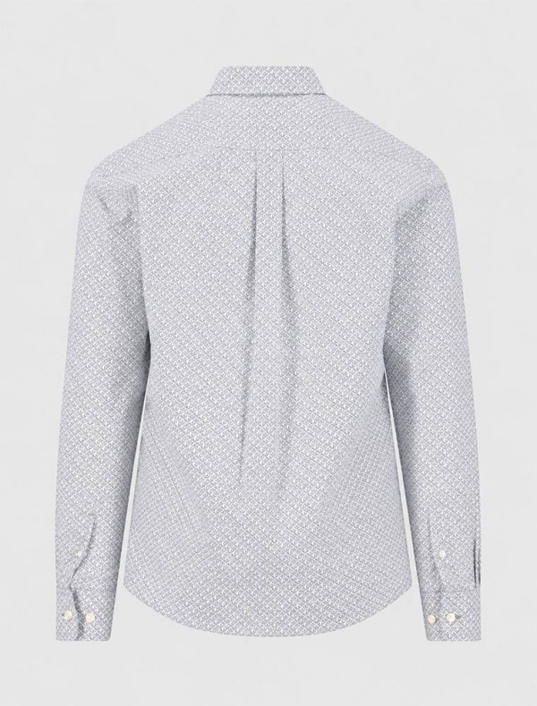 Camicia manica lunga casual Fynch-hatton - azzurro