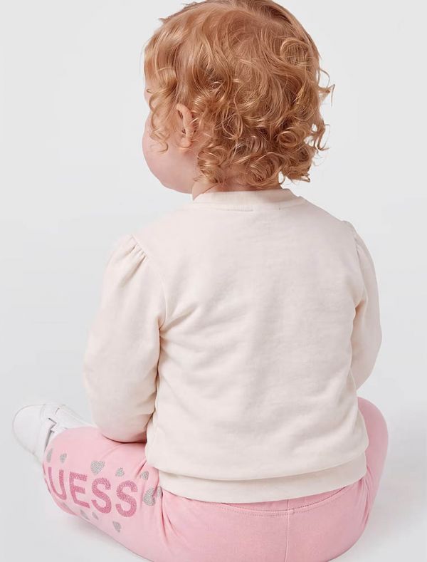 Maglia in felpa Guess - white
