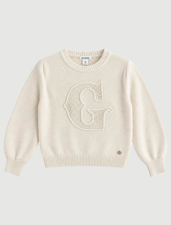 Maglia manica lunga Guess - white