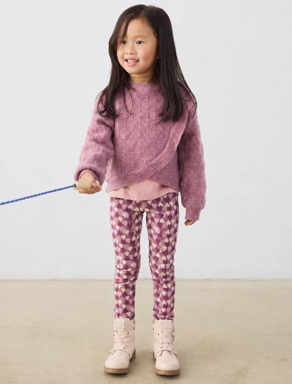 Pullover manica lunga Mayoral - violetta