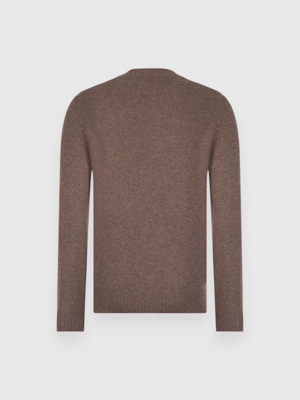 Maglia manica lunga Gran Sasso - marrone