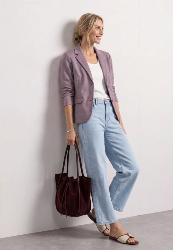 Giacca casual Street One - rosa