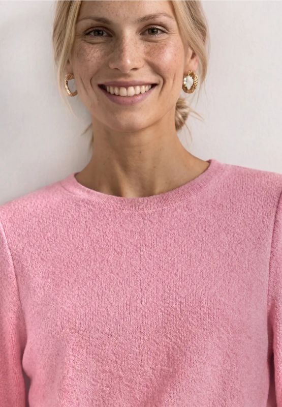 Maglia manica lunga Street One - rosa