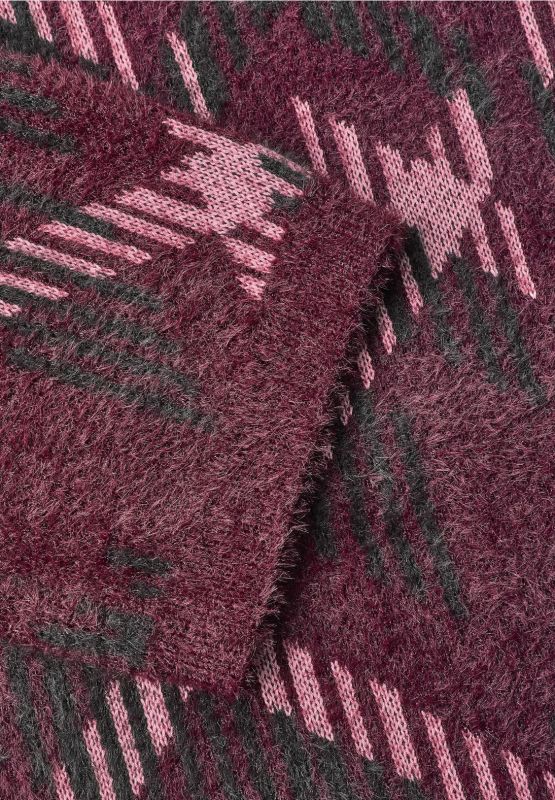 Pullover manica lunga Street One - bordeaux